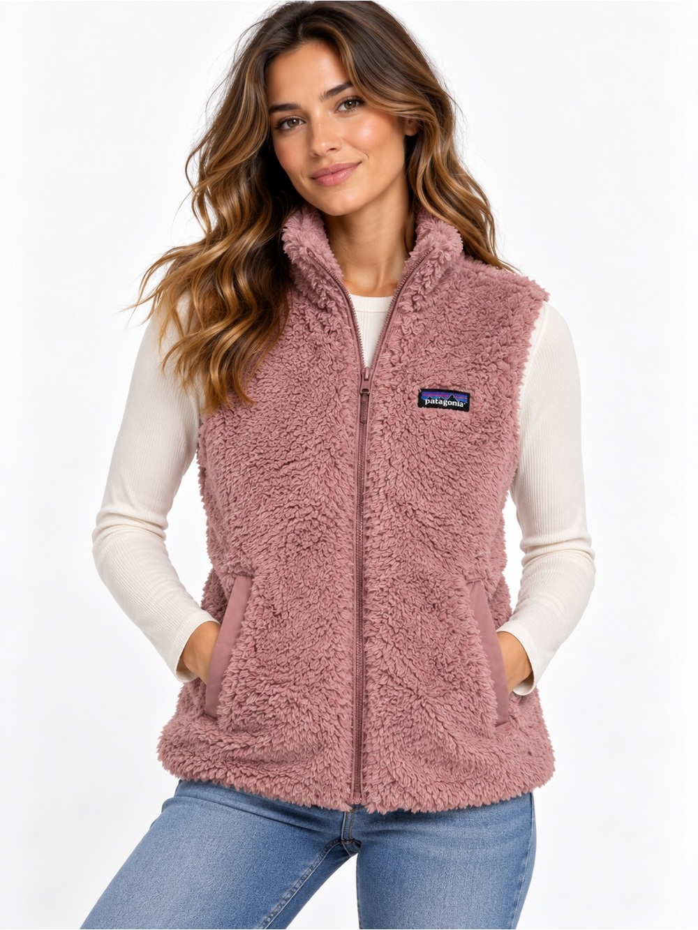 NWT Patagonia Los Gatos Fleece Vest Hazy Purple Women’s Small S